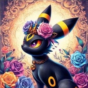 Umbreon DIY 5D Full Round Drill Diamond Painting